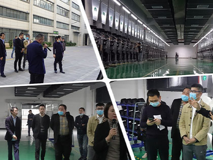 Stavebný úrad krásneho mesta Zhejiang navštívil spoločnosť Chengbang High-tech kvôli kontrole a akceptácii ulice Qianqing